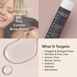 Exfoliate Paula's choice
