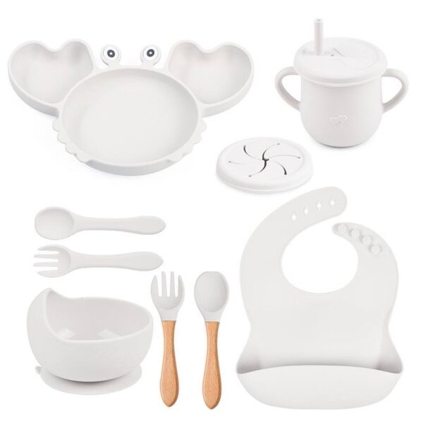Silicone cutlery for toddler - plain - Image 7
