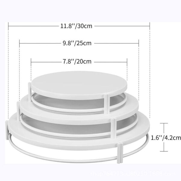 Dessert stand (3-tier)