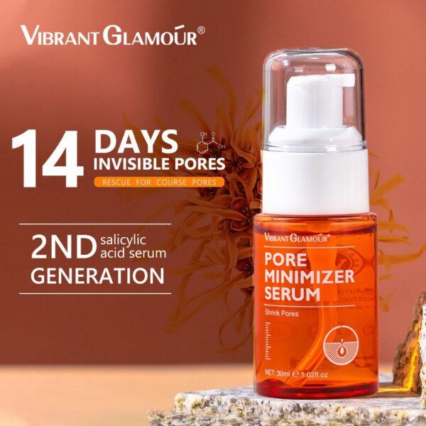 Vibrant glamour pore minimizer serum