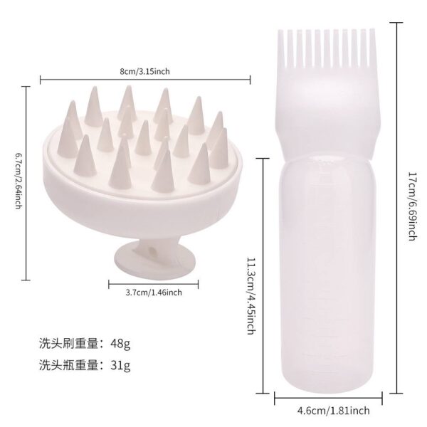 Oil applicator + silicon brush - Image 3