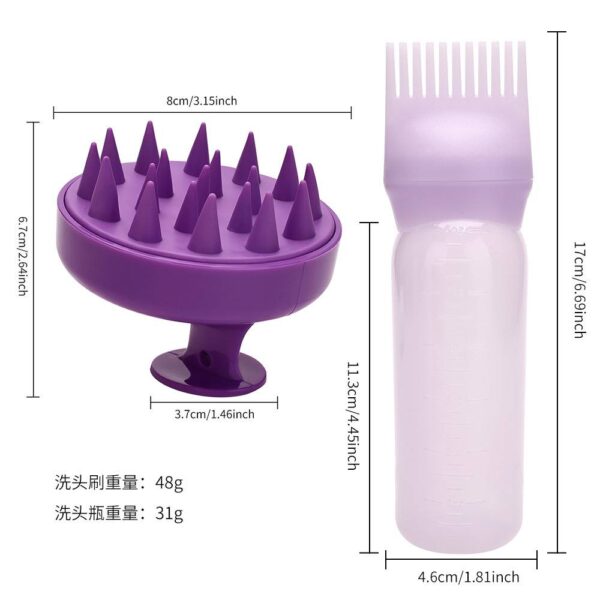 Oil applicator + silicon brush - Image 2