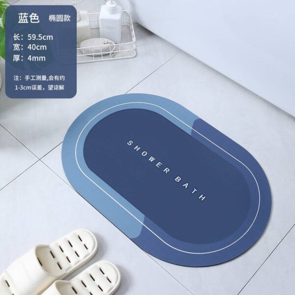 Bathroom rug round - Image 5