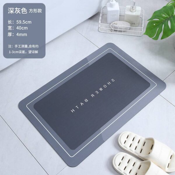 Bathroom rug square - Image 4