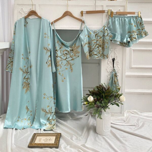 Lingerie - satin floral - Image 2