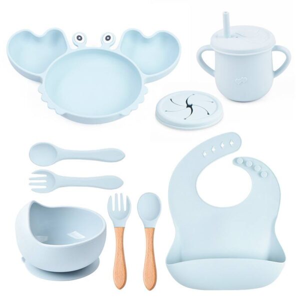 Silicone cutlery for toddler - plain - Image 5