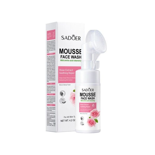 Mousse face wash