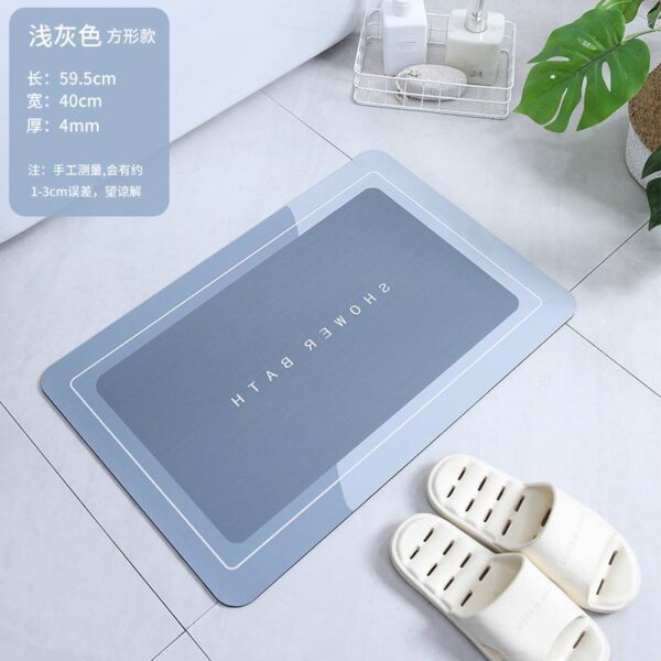Bathroom rug square - Image 5
