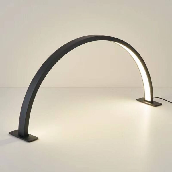 Half moon ring light