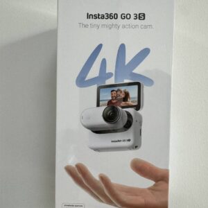 Insta 360 +mini tripod stick + white board positioning sticker