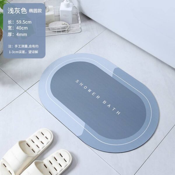 Bathroom rug round - Image 4