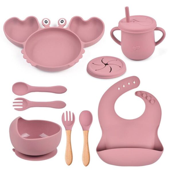 Silicone cutlery for toddler - plain - Image 2