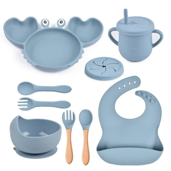 Silicone cutlery for toddler - plain - Image 3