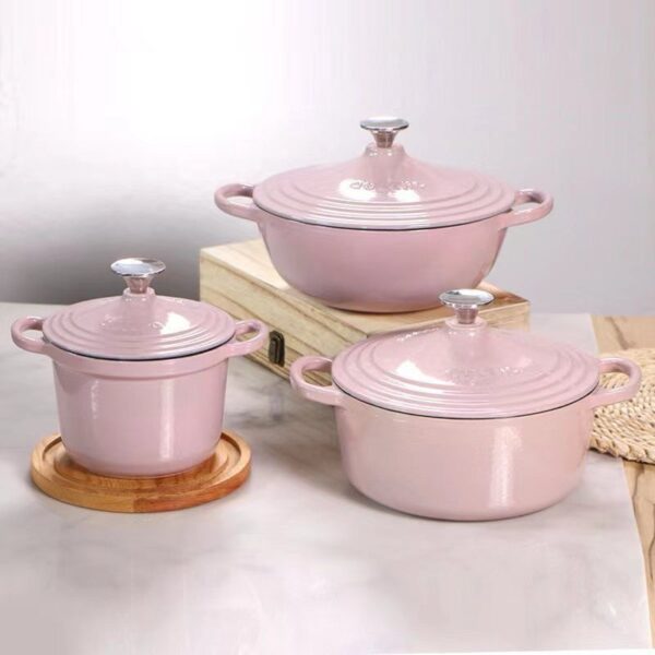 3 in 1 enamel pots - Image 5