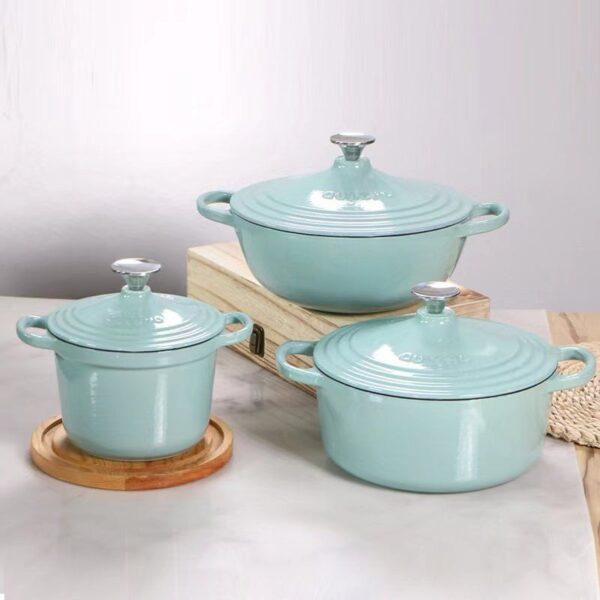 3 in 1 enamel pots - Image 3